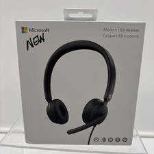 Microsoft Microphone Modern USB-a Headset Model 1989 Mute Volume Control  TEAMS picture
