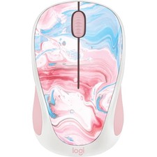 Logitech Core Design Collection Limited Edition Wireless Mouse in Cotton Candy - picture
