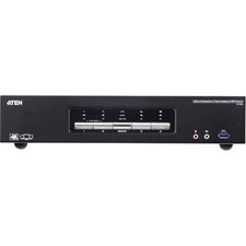 ATEN 4-Port USB3.0 4K DisplayPort Triple Display KVMP Switch picture