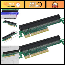 2PCS PCI-E 8X to 16X Riser Card Adapter - Male to Female Expansion Converter picture