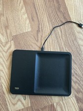 Courant Catch:3 Classics Leather Wireless Charger Charging Station Valet Tray picture