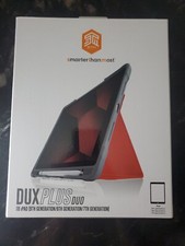 STM Bags Dux Plus Duo Case for Apple iPad 10.2 Inch 2019 & 2020 Red Military NEW picture