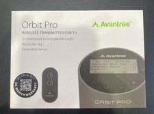 Orbit Pro - Bluetooth Transmitter for TV with LCD Screen & Remote Control, Compa picture