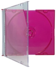 SLIM RED Color CD Jewel Cases Lot picture