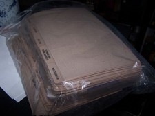 Vintage Franklin Ace 1200 Reference Binder Tabs from Msnufaacturing - NOS picture