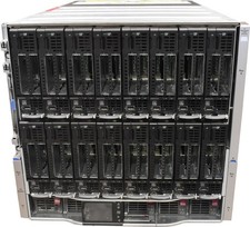 HP BladeSystem c7000 Enclosure 16 x BL460C G10 2xGOLD 5115 32GB 863442-B21 picture