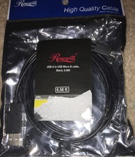 Rosewill RC-6-USB-AM-MB-BK - 6.5-Foot USB 2.0 A Male to Micro USB B (5-Pin) Cabl picture