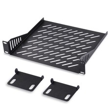 GeeekPi 2PCS 1U Server Rack Shelf, 7.87