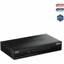 TRENDnet 8-Port 2.5Gb Switch TEG-S381 8 x 2.5G RJ45 Ports 40Gbps Switching picture