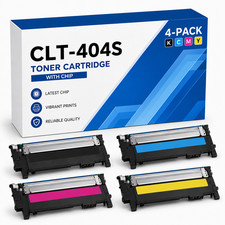 CLT-404S 4PK Toner Cartridge Set for SL-C430 C432W C480FW C482FW C483FW Samsung picture