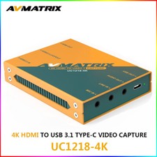 AVMATRIX UC1218-4K 4K HDMI to USB 3.1 Type-C Video Capture Card HDMI 4K Loop-Out picture
