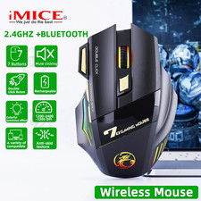 IMICE GW-X7 Wireless Gaming Mouse 3200DPI Dual Mode 7-Key Rechargeable picture