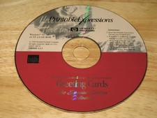 Printable Expressions Greeting Cards Special Edition Collection PC CD-ROM 1999 picture