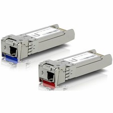 Ubiquiti UF-SM-10G-S transceiver SFP+ 10Gbit module SM 10km LC (20 pcs/10 pairs) picture