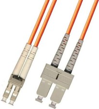 150M Multimode Duplex Fiber Optic Cable 50/125 LC SC Orange Patch Cable Network picture