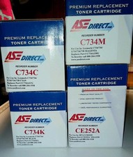 Lexmark C734 C736 X736 X738 Compatible Toner Set 3 Pack Replacement Cartridges picture