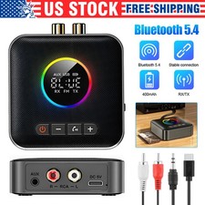 M10 Bluetooth 5.4 Adapter 3-in-1 RX/TX/FM Transmitter w/ LED Display picture
