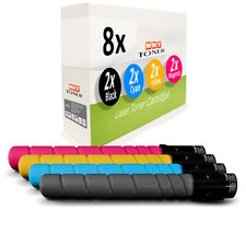 8x Cartridge XXL for Konica Minolta Bizhub C554 C544e approx 27,000/35,000 pages picture