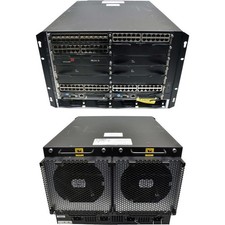 Brocade BR-MLXE-8-MR-M-AC 3xHigh Speed 4x24 RJ45 1x24 SFP 2x Mgmt 80-1007225-XX picture