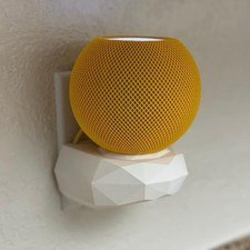 HomePod mini outlet stand US plug • low poly • white picture