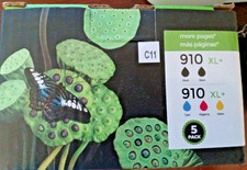 HP Compatible Jet 910XL/910 5 Pieces Ink  2 big Blacks   1 Cyan/Magenta/Yellow picture