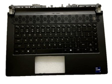 DELL ALIENWARE M15 R6 R7 LAPTOP US BACKLIT  KEYBOARD PALMREST BLACK 1F2H0 H1 H2 picture