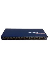 Netgear ProSafe 16 Port Gigabit Switch GS116 v2 Blue Metal Desktop  picture