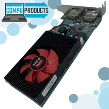 LOT OF 2 Dell AMD Radeon R5 430 two DP PCI-E Graphics Video Card 9G0TG 2GB GDDR5 picture