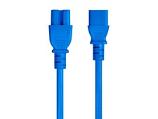 Monoprice 14AWG Heavy-Duty Computer Extension Power Cable / Cord - 6ft - Blue picture