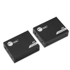 SIIG HDMI USB KVM Extender Over Cat6, 4K30Hz, 230ft, CE-H28411-S1 picture