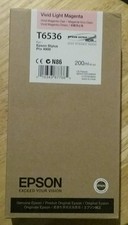 07-2025 Genuine Epson T6536 200ml Vivid Light Magenta Ultrachrome HDR Ink 4900 picture