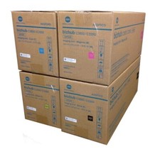 4 x Genuine Drum Konica Bizhub C3350 C3850 Develop 3350 / IUP22 K/C/M/Y DRUM picture