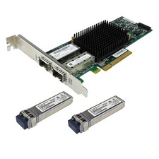 HP NC552SFP FC Dual Port 2 x 10GbE SFP+ PCI-Express 614506-001 455885-001 FP picture