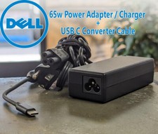 GENUINE DELL 65W USB-C CHARGER / AC ADAPTER 0723JG / 0HMMDD / NEW OPEN picture