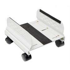 Steel PC Stand for ATX Case with Adj. Width with Caster wheels picture