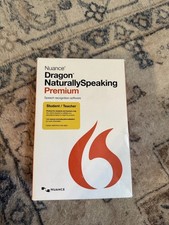 Nuance Dragon Naturally Speaking Premium Version 13 w/ Headset Mic - Open Box picture