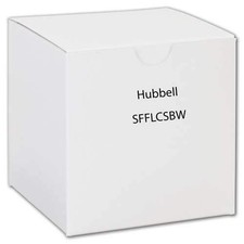 Hubbell SFFLCSBW Keystone Adapter LC Flush Mount White picture