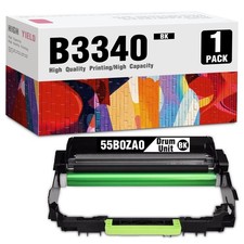 Compatible 55B0ZA0 Black Drum Unit (1-Pack) for Lexmark Printers MS331/431 picture