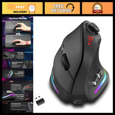 Wireless Gaming Mouse, 24000 DPI Vertical Design, 12 Programmable Buttons, PC/La picture