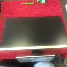 AOC Monitor 230LM00023 I2367F 23” 1080p LED Monitor- Parts  Cracked Screen picture