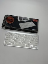 Buxton Bluetooth Keyboard SM 36749 Wireless Slim White w/ Box picture