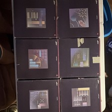 Vintage 6 pc Apple Lisa User Manual Manuals Binder Set UNTESTED picture
