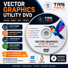 Vector Graphics Utility Prepared DVD Media Design & Setup Guide TRS Tools picture
