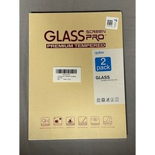 Apiker 2 Pack Premium Tempered Glass Screen Protector for iPad 9H Hardness HD picture