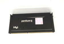VINTAGE TESTED PULLS INTEL PENTIUM II 350MHZ SLOT 1 CPU RM4-BIN47 picture