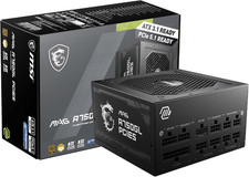 MSI MAG A750GL PCIE5, Fully Modular Compact Gaming 750W Power Supply, 80+ Gold, picture