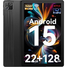 Urao 10 Inch Android 15 Tablet 22GB RAM 128GB ROM Wi-Fi 6G/BT 5.3 6200mAh picture