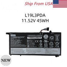 Genuine 45Wh L19C3PDA L19M3PDA L19L3PDA Battery For Lenovo ThinkBook 14 15 G2 G3 picture