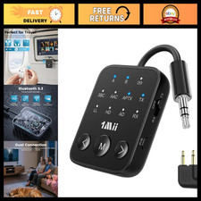 Bluetooth 5.3 Transmitter Receiver for Airplane & TV - SafeFly Dot2 Wireless Aud picture