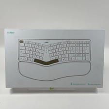 Open Box Nulea HD315 Wireless Ergonomic Keyboard Pink picture